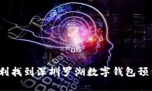 如何顺利找到深圳罗湖数字钱包预约入口？