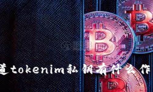 你知道tokenim私钥有什么作用吗？