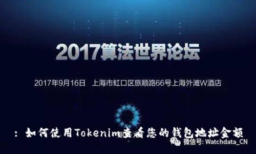 : 如何使用Tokenim查看您的钱包地址金额